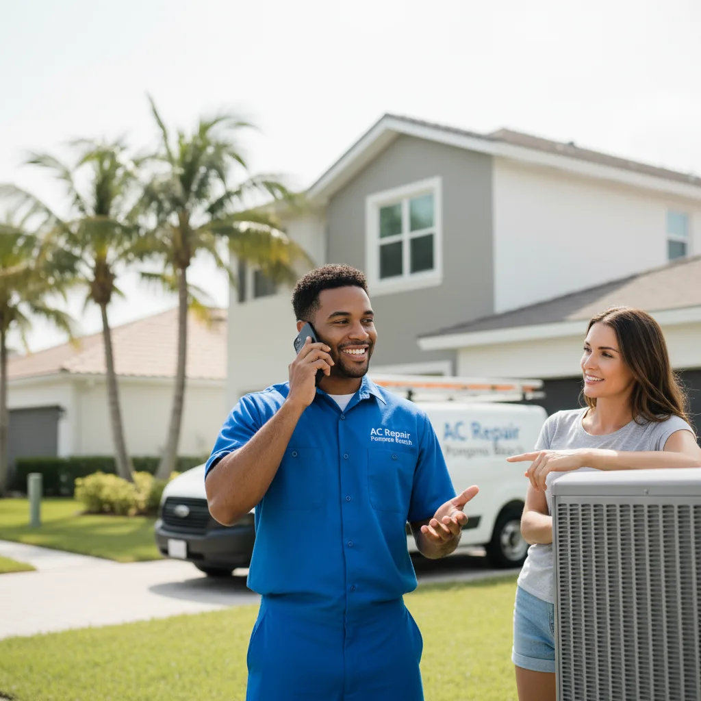 AC Repair Pompano Beach customer support in Leon